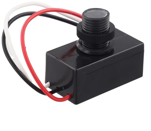 Photoelectric Light Sensor Switch for Outdoor Applications with Automatic Dusk to Dawn Activation to Conserve For Energy and Enhance Lighting Performance