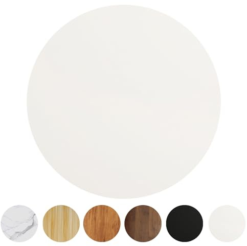 16mm Thick White Wooden CountertopEasytoClean WholePiece Particle Board Table Top for Cabinet Pantry & KitchenAvailable in 60cm 70cm 80cm 90cm 100cm (27.5IN)