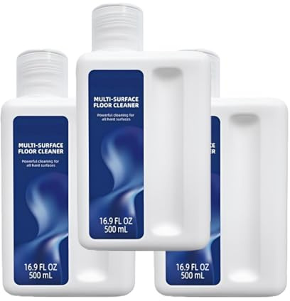 Soluzione for la pulizia dei pavimenti multisuperficie, compatibile con Dreame L10s Ultra Gen 2/ L30 Ultra/ L40 Ultra/ L50 Ultra/ D20 Pro Plus, robot aspirapolvere e lavapavimenti(3 packs)