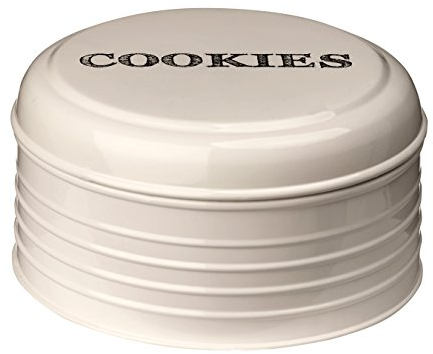 Premier Housewares Croquis Boîte à Biscuits – Crème
