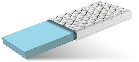 Betten-ABC - Matratze für Kinder & Jugendliche - 80x160 cm - Spezieller Härtegrad & Oeko-TEX-Zertifiziert - Optimale Hygiene Dank abnehmbarem & waschbarem Polyester-Bezug - Lieferung per Paket
