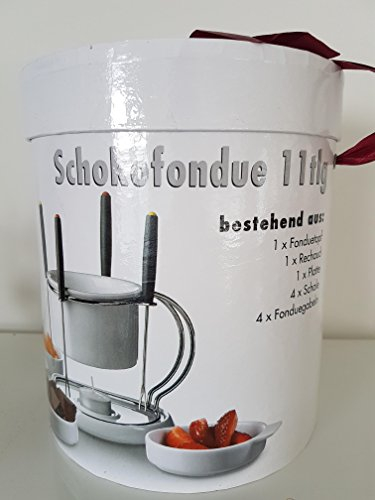 Domestic Schokofonfue Fondue Schokolade 11tlg