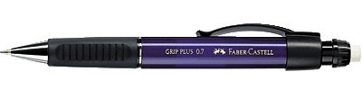 FABER CASTELL Portaminas Grip plus 1307 Trazo 0.7 mm Azul