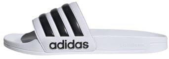 adidas Adilette Shower Slides, Infradito Unisex - Adulto, Cloud White Core Black Cloud White, 37 EU