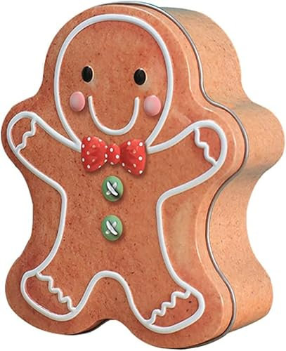 Scatola di Latta di Natale, Scatola di Biscotti, Scatola di Caramelle, Scatole, Scatola di Latta Scatola di Latta di Carte di Natale Scatola di Latta di Biscotti in Metallo con Coperchio Contenitori P