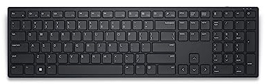 Dell Kb500 Clavier Rf sans fil QWERTY Nordic Black, KB500-BK-R-NOR