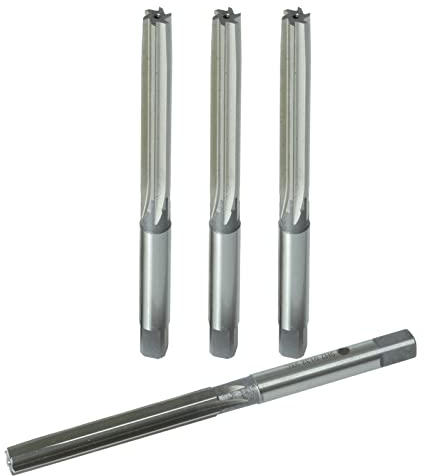 MIFANI Reibahlen 5 Stück verstellbare Handreibahlen, 21 mm, 22 mm, 23 mm legierter Stahl, Kammerreibahle mit geradem Schaft (Größe: 22 mm legierter Stahl) (Size : 22mm Alloy Steel)