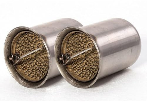 MASO - Deflector de silenciador DB Killer 51 mm, silenciador de escape universal con cancelación de ruido, silenciador extraíble para silenciador de ruido, 2 piezas