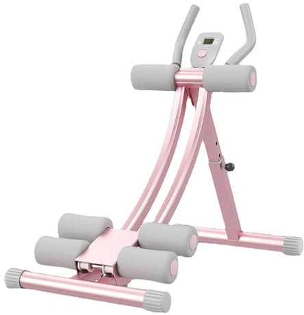 Ab Glider Maschine für Bauch- & Rumpfkrafttraining, Rudergerät, Beinpresse Maschine - Fitnessgeräte Home Gym
