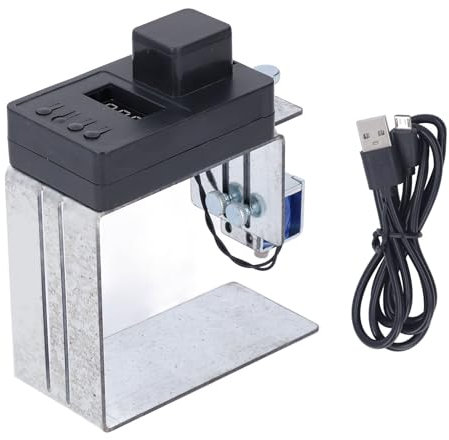 Präsentations-Clicker, Grüner Laserpointer, rost- und Verschleißfester Computer-Tastatur-Clicker, Tastatur-Clicker mit Automatischer Höhenverstellung, für Gaming-Computer