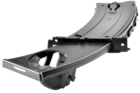 OTOZUM Posavasos para Coche Compatible con BMW para 323i E90 2006-2011 para 325i 325xi 330i 330xi E90 2006 para 335d E90 2009-2011 Portavasos Delantero Retráctil 51459173473(Carbon Fiber,Left)