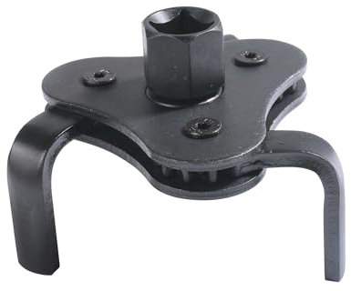 Flaconi Llave Filtro Aceite coche,Llave de Filtro de Aceite,Llave para Filtro de Aceite,Llave de Filtro Aceite 3 Patas,Adecuado para la Mayoría de los Automóviles,Camiones (Negro)