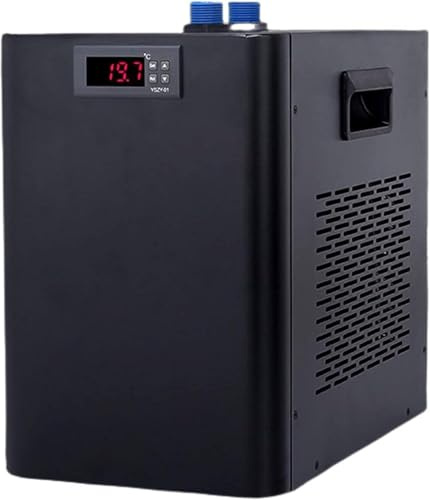 160L/300L/500L/1000L Aquarium Chiller, 1/10HP 1/3HP 1/2HP 1HP Active Aqua Water Chiller, Fish Tank Chiller for Hydroponics Systems, for Fresh and Saltwater Fish Tank,ForFishTank+Bathtub-300L/79Gal