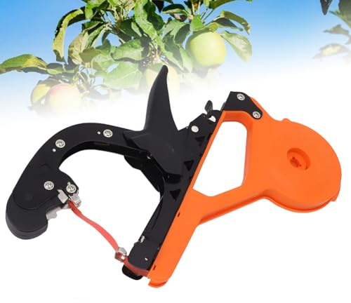 SBJKLYRN Machine à laminer Les Plantes， Pistolet à Ruban adhésif Portable et léger en Plastique for Le Jardinage, avec poignée incurvée antidérapante for Le rubanage des tomates Raisins