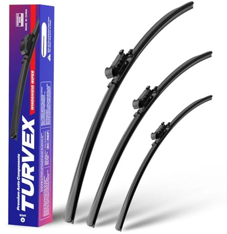 Wiper Blades for Ford Mondeo Hatchback MK5 2014 to 2022,Front Window Wiper | 28 28 20 Front Windshield Wipers, Windscreen Wipers Blade Set - Quiet & Easy Installation (2+1)