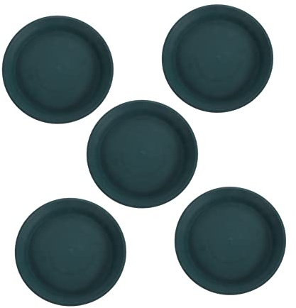 TOYZFRIENDY 5piezas Bandeja De Control De Raíces De Bandejas para Macetas De Jardinería Plato De Agua para Macetas Redondas para Bonsáis