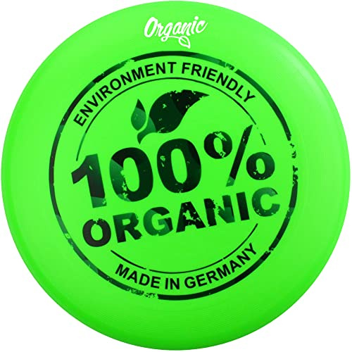Eurodisc 175 g Ultimate Frisbee Flying Disc 100% organisches Material – Neongrün