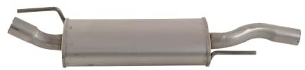 WALKER 70615 Endschalldämpfer ohne Anbauteile Hinten Kompatibel mit VW Golf 3 1H1 1H6253609A 1H6253609T 1H6253609G