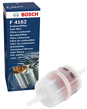Bosch F4162 Filtre à Carburant Essence - Sépare les Particules du Carburant, Protège le Système d'Injection