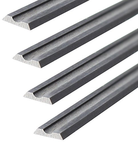 4 Stück HM Wendemesser/Hobelmesser 75,5x5,5x1,1 Passend für Haffner FH 222 / FH222