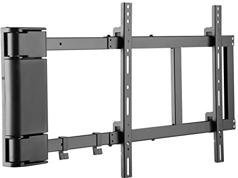 mywall HP29L Elektrische Wandhalterung für Flachbildfernseher 32-60 Zoll (81-152cm) Tragkraft 40 Kg Schwarz
