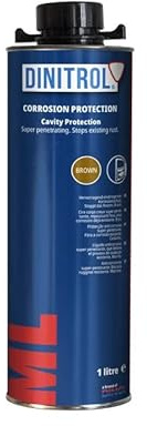 DINITROL® ML Hochdurchdringendes Fahrzeug-Hohlraumwachs, 1 Liter Kanister (Schutz-Stil Schraubverschluss)