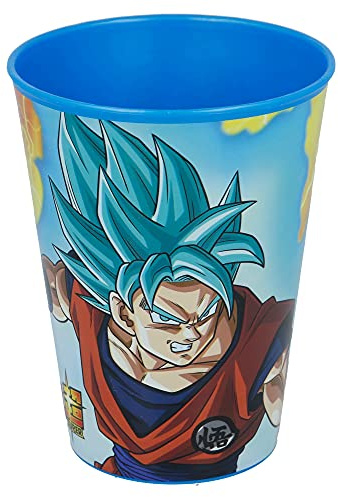 Stor WIEDERVERWENDBARER KINDERBECHER AUS BPA-FREIEM KUNSTSTOFF 260 ML | DRAGON BALL, Bunt