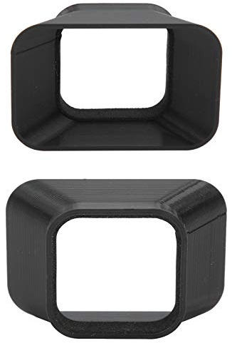 01 Sun Shield, Sunshade Hood, Lens Hood 60mm, Small Lightweight Portable 2 Pcs for Camera GoPro Hero 9 Easy to Install Black