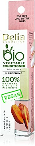 Delia Cosmetics - Olio Bio Nail - Balsamo Vegano - Accelerare la crescita delle unghie - Ingredienti naturali - Nutre, protegge, idrata e dona lucentezza - 11 ml