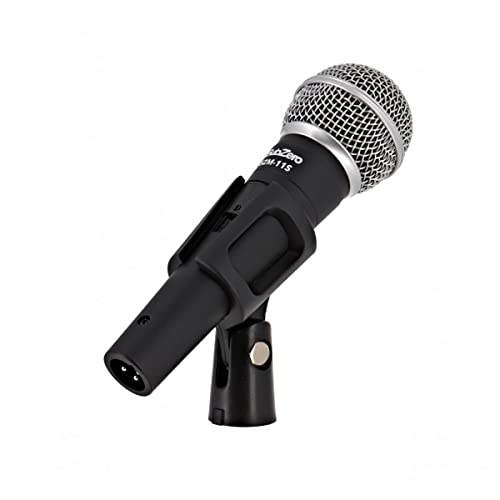 SUBZERO Professionelles dynamisches XLR-Gesangsmikrofon für Gesang mit Schalter