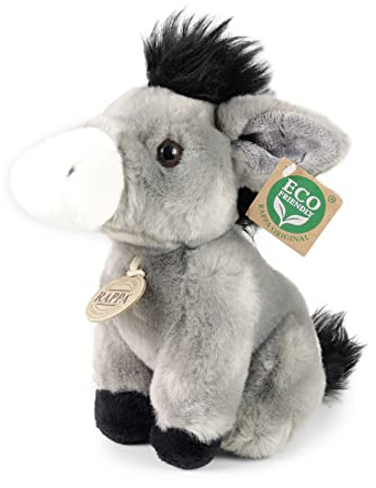 Teddys Rothenburg Kuscheltier Esel 18 cm sitzend Plüschesel Plüschtier Stofftier