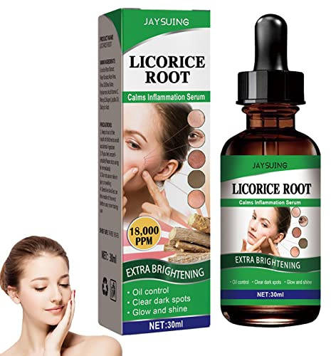 viso idratante, Olio essenziale di liquirizia per la cura e la protezione della pelle del viso, per la pelle nutriente e idratante da 30 ml per illuminare e levigare la pelle Maodom