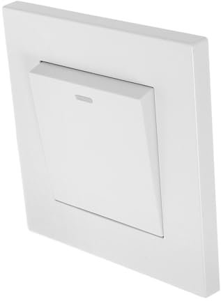 HOMSFOU Interruttore Parete Per Luce Pannello Interruttori Residenziali Interruttore Parete Moderno Controllo Pannello Interruttori Sicuri