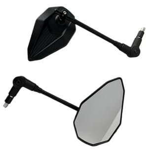 Lenkerendenspiegel M10 Motorrad Rückspiegel Universal Für Für Ninja Für Z650 Für Z750 Einstellbare Lenker Spiegel Motorrad Spiegel