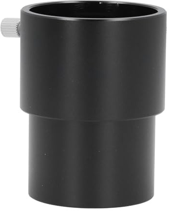 2 Zoll Teleskop Okular Verlängerungsrohradapter, Schwarzer Okular Verlängerungsadapter mit M48x0,75 mm Gewinden für Astronomie Teleskopzubehör (40mm)