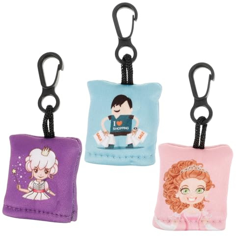 FRCOLOR Chiffons de Nettoyage pour Enlever la Poussière Lot de 3 pour Lentilles et Écrans Porte-clés Pratique Tissu en Fibre Léger sans Rayer Surfaces Délicates