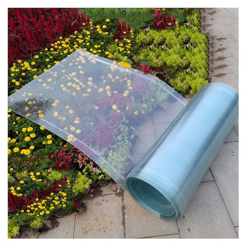 Feuilles de toiture de serre en fibre de verre durable pour abris et auvents avec vis 1,2 x 10 m