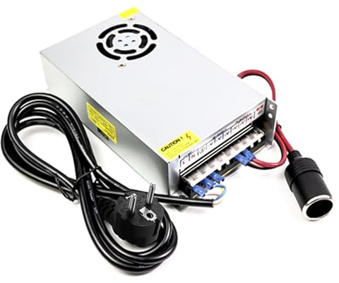 Schaltnetzteil 12V 30A 360W, KFZ Netzadapter Spannungswandler AC 240V auf DC 12V 30A 360W, Spannungswandler Steckdose geeignet für LED Streifen, CCTV, Radio, Kamera, Elektronische Instrumente