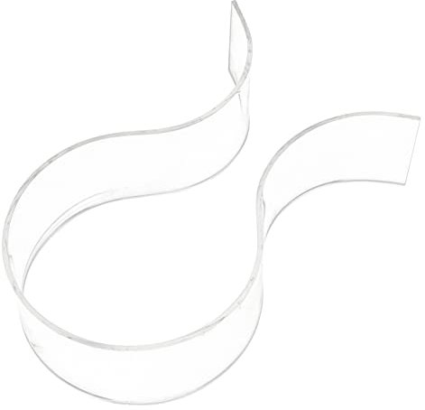Gadpiparty Desktop Headset Halterung 1Stück Acryl Kopfhörerständer für Zuhause Büro Schule und Café Stabil und Platzsparend Geeignet für Over Ear Kopfhörer