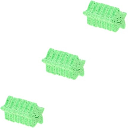 Beavorty 3 Juegos Esponjas De Baño Para Recién Nacidos Hundir Esponja De Baño Auto Tamishome Esponja Baño Pequeñas Esponjas Para Bebés Depurador De Cuerpo Portátil Green 6 Piezas * 3