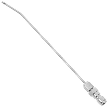 SOIMISS Aiguille De Nettoyage Haute Pression Lourd Buse Pouvoir Pièce Jointe Nettoyage De Voiture De Pulvérisation Acier Inoxydable Silver