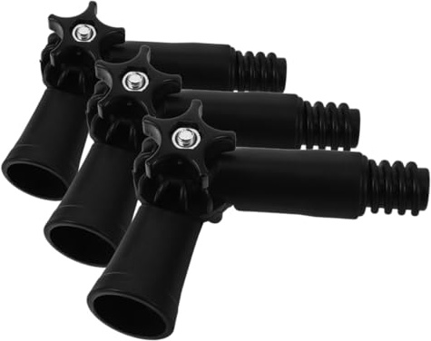 Hemobllo Angle Adapter with Threaded Tips for Extension Poles 3pcs Pp Material Easy Installation, for Window Squeegees and Reaching High or Hard-to-access Areas