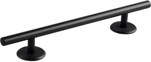 JISADER Fingerboard Schiene, Rund, für Finger Skateboard, Metall, Spiele, Fingerboard, Neuheit, Professionelles Zubehör, Trainingshilfe, Stange, Schwarz
