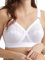 Playtex Bra Woman Cross Your Heart Non-Wire Bra x1, White, 36DD