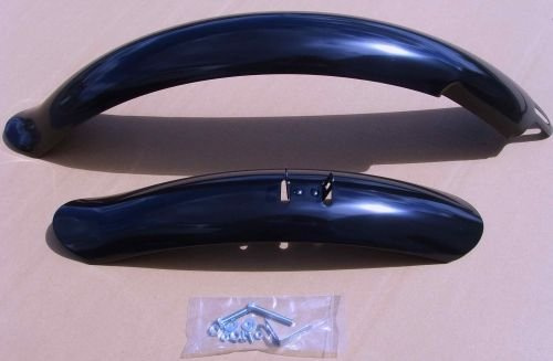 Classic Cycle Kurze Schutzbleche schwarz 26 Zoll