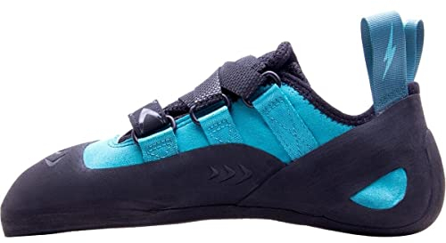 Evolv Damen Kira Kletterschuhe, Teal, UK 3