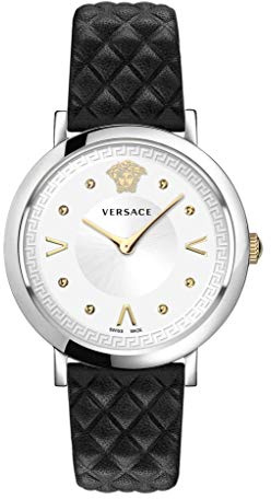 Versace Damen Armbanduhr POP CHI.36 MM D/WHT S/BLK SS V283 VEVD001 19