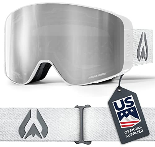 Wildhorn Pipeline Ski Goggles Men Women OTG Anti-FogScratch Snowboard Goggles-US Ski Team Official Supplier-100% UV Swap Lens