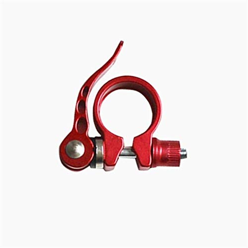 Abrazadera Sillin Bicicleta 31.8 Mm Bloqueo de la bici Poste del Asiento Tubo abrazadera del clip Clamp Tija de sillín de aluminio de aleación de liberación rápida abrazadera accesorios de bicicletas
