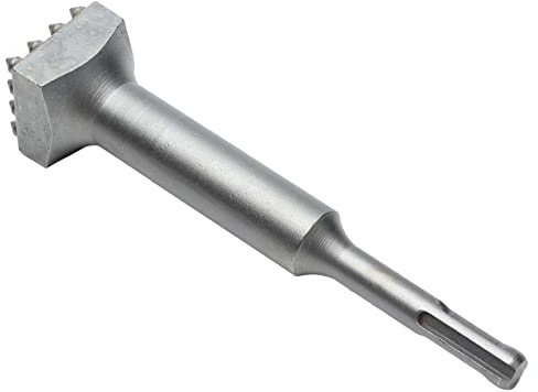 Square Head Bushing Bit, High Efficiency 40Cr Steel Durable Electric Breaker Hammer Bits Labor Saving for Concrete Polishing